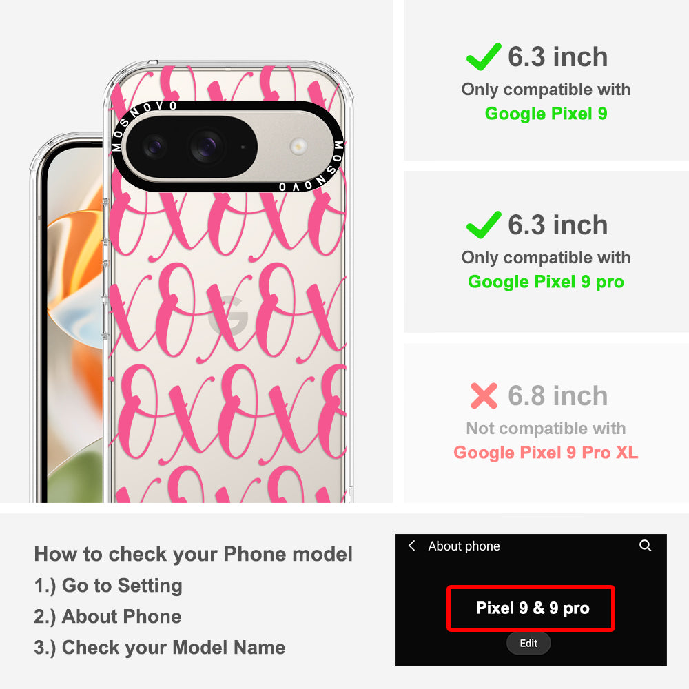 XOXO Phone Case - Google Pixel 9 Pro Case