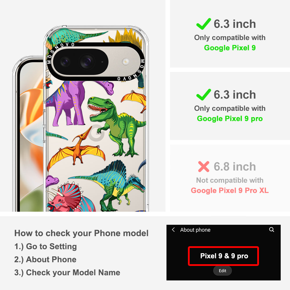 Dinosaur World Phone Case - Google Pixel 9 Pro Case