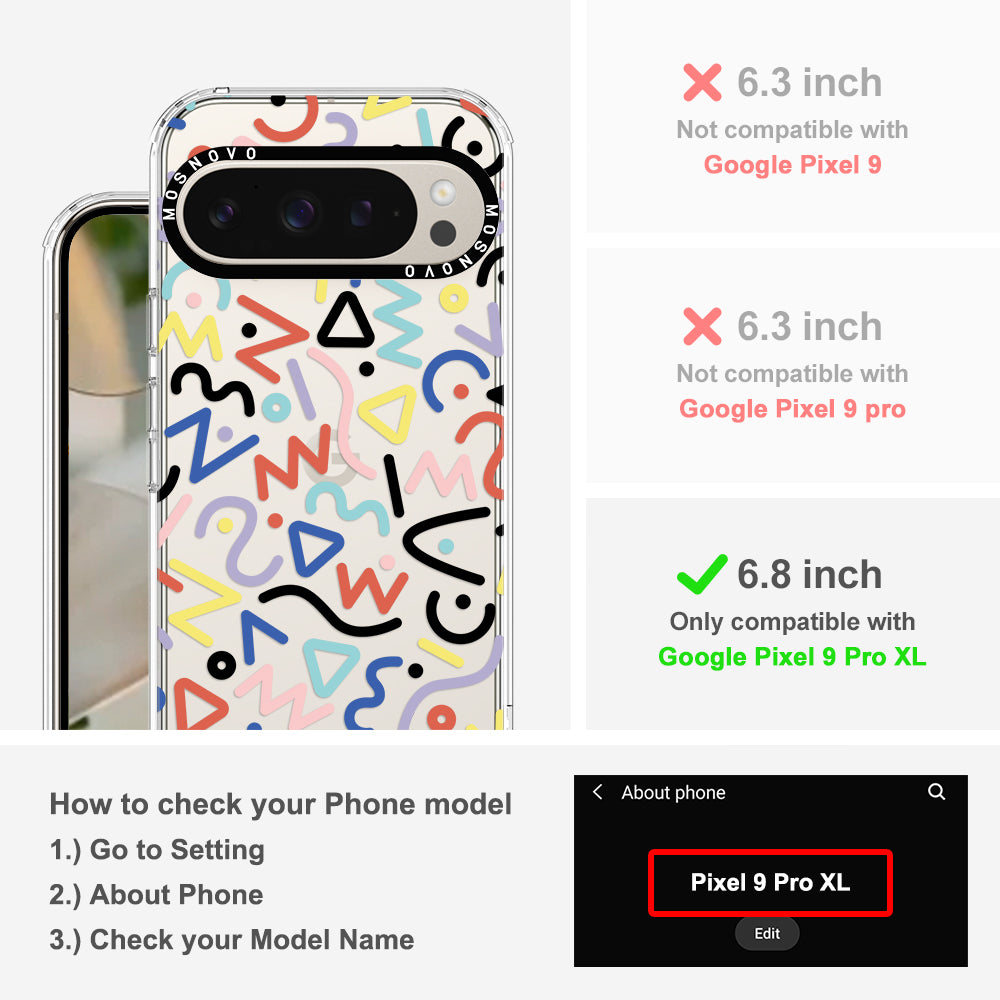 Doodle Art Phone Case - Google Pixel 9 Pro XL Case