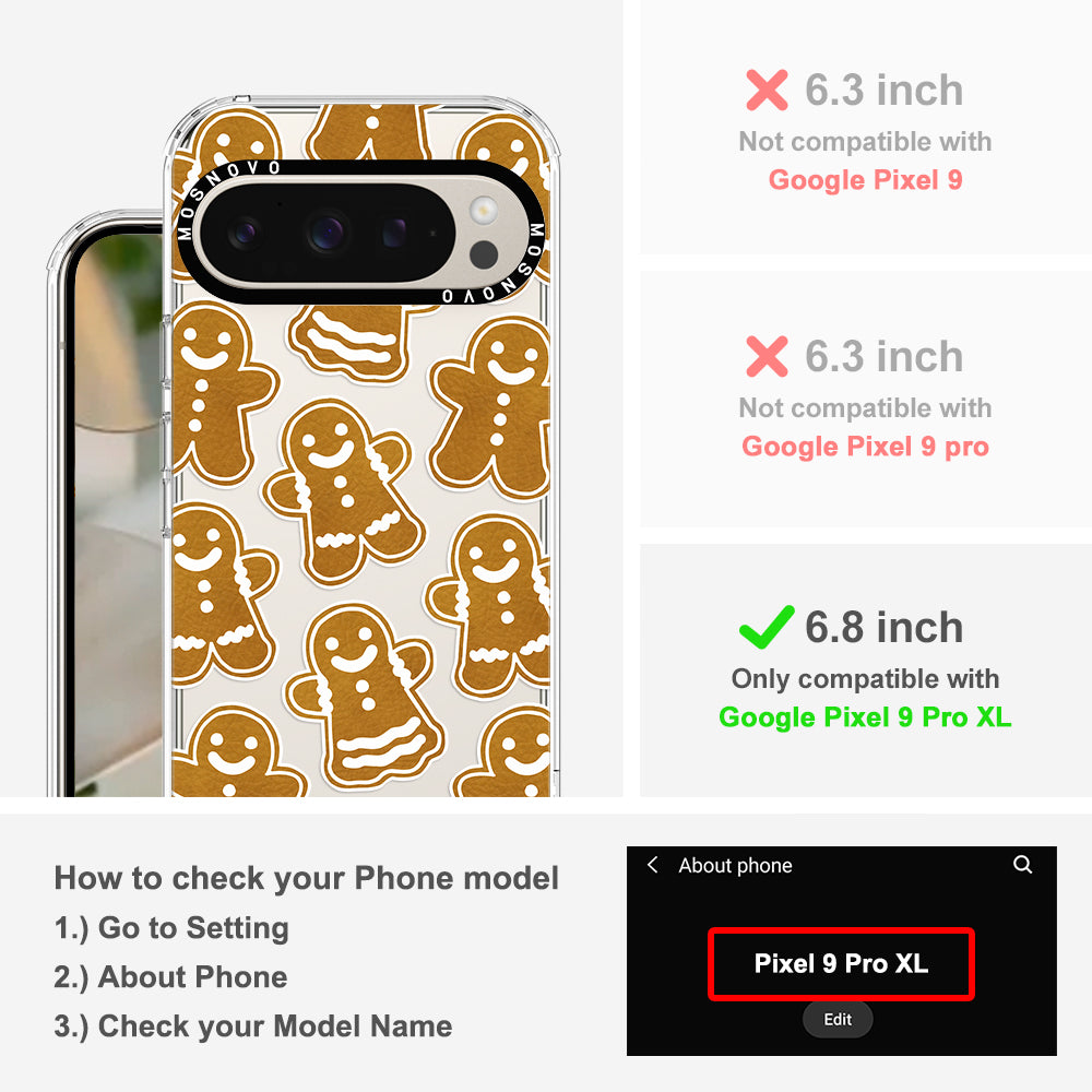 Ginger Breadman Phone Case - Google Pixel 9 Pro XL Case