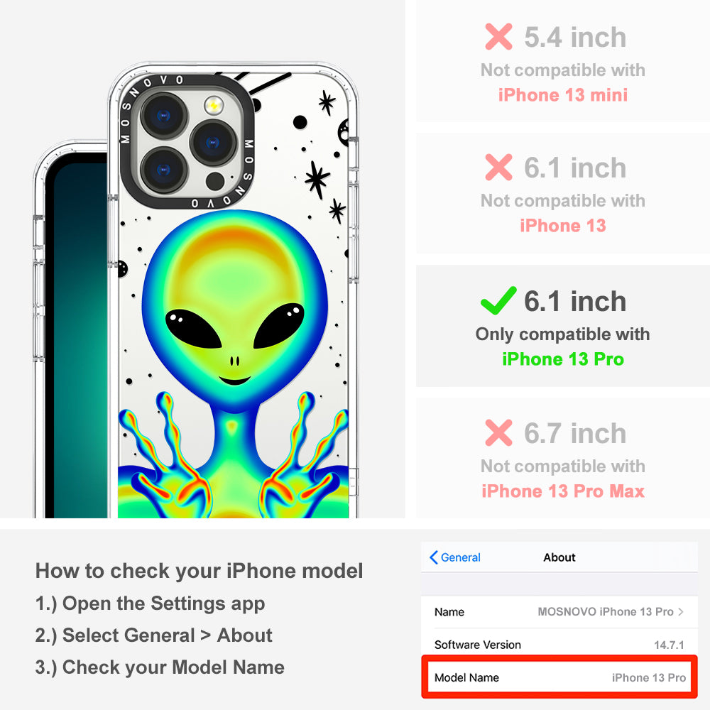 Alien Piece Phone Case - iPhone 13 Pro Case