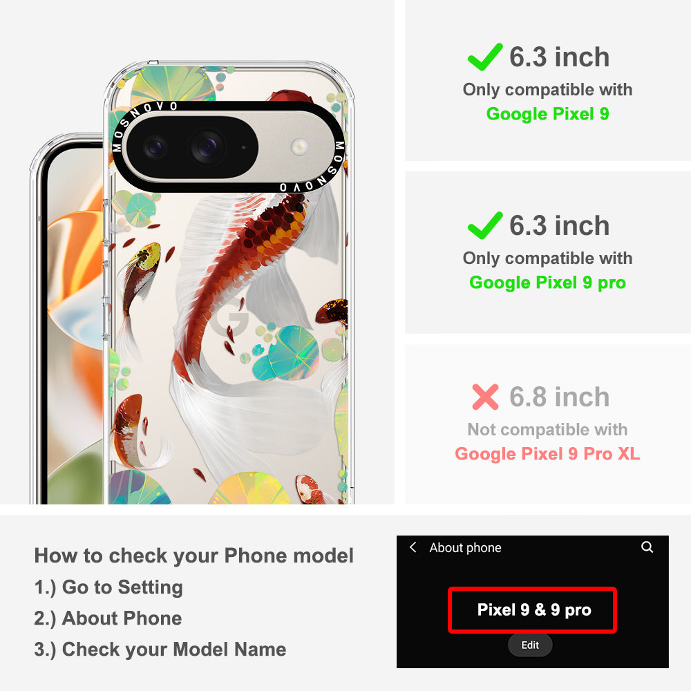 Koi Art Phone Case - Google Pixel 9 Case