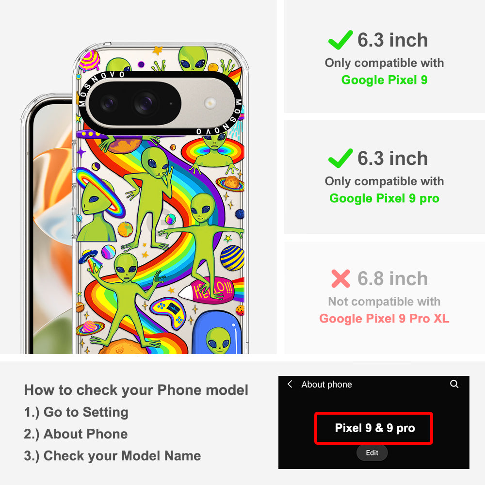 Alien Land Phone Case - Google Pixel 9 Pro Case