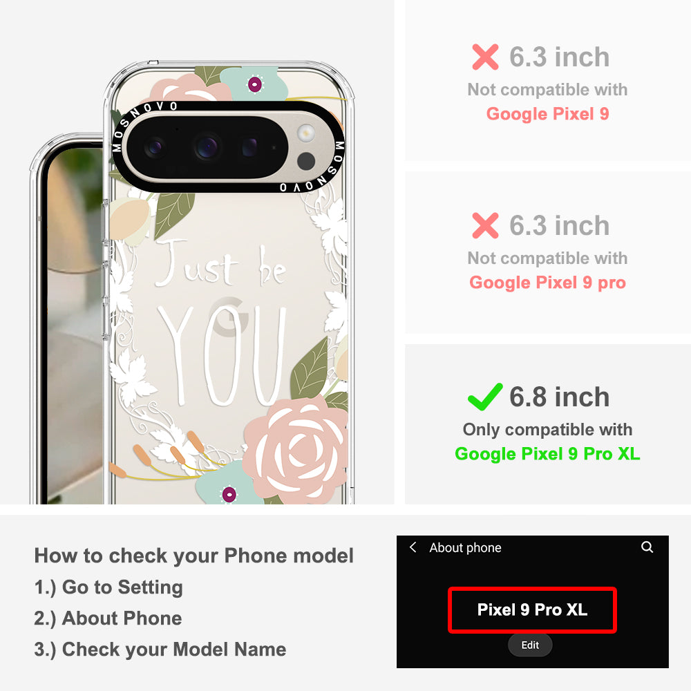 Just Be You Phone Case -Google Pixel 9 Pro XL Case