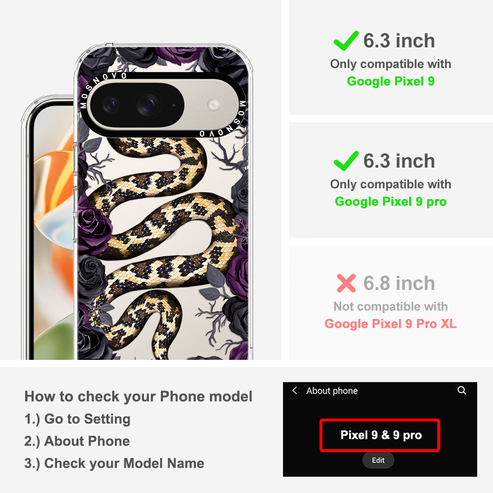 Secret Snake Garden Phone Case - Google Pixel 9 Case