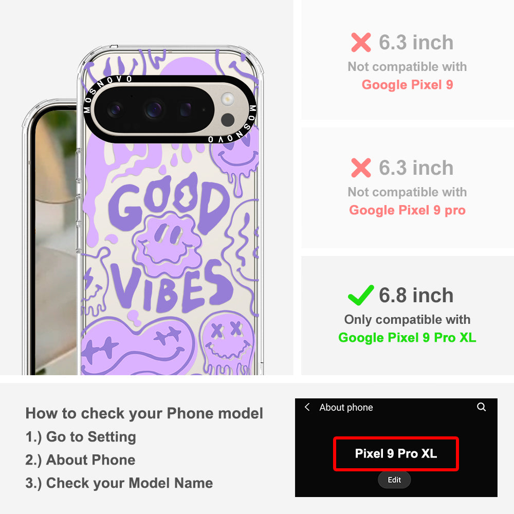 Good Vibes Phone Case - Google Pixel 9 Pro XL Case