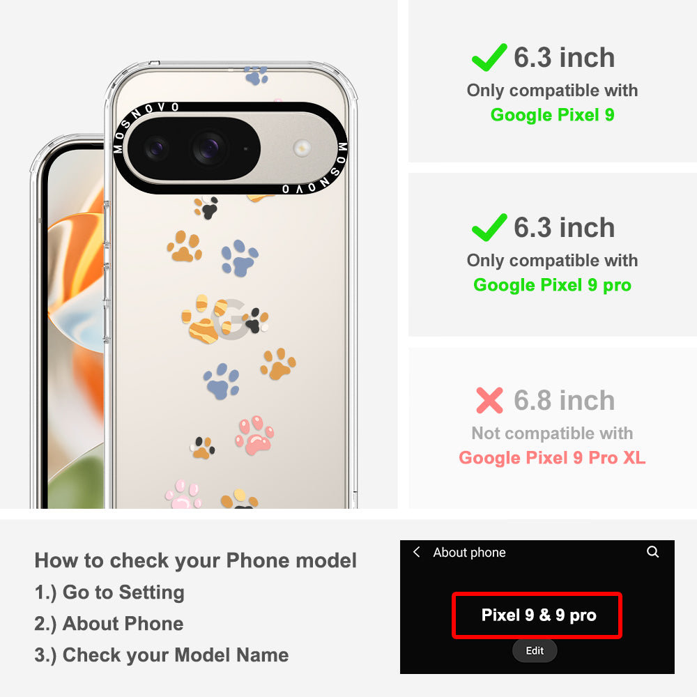 Animal Paw Phone Case - Google Pixel 9 Case