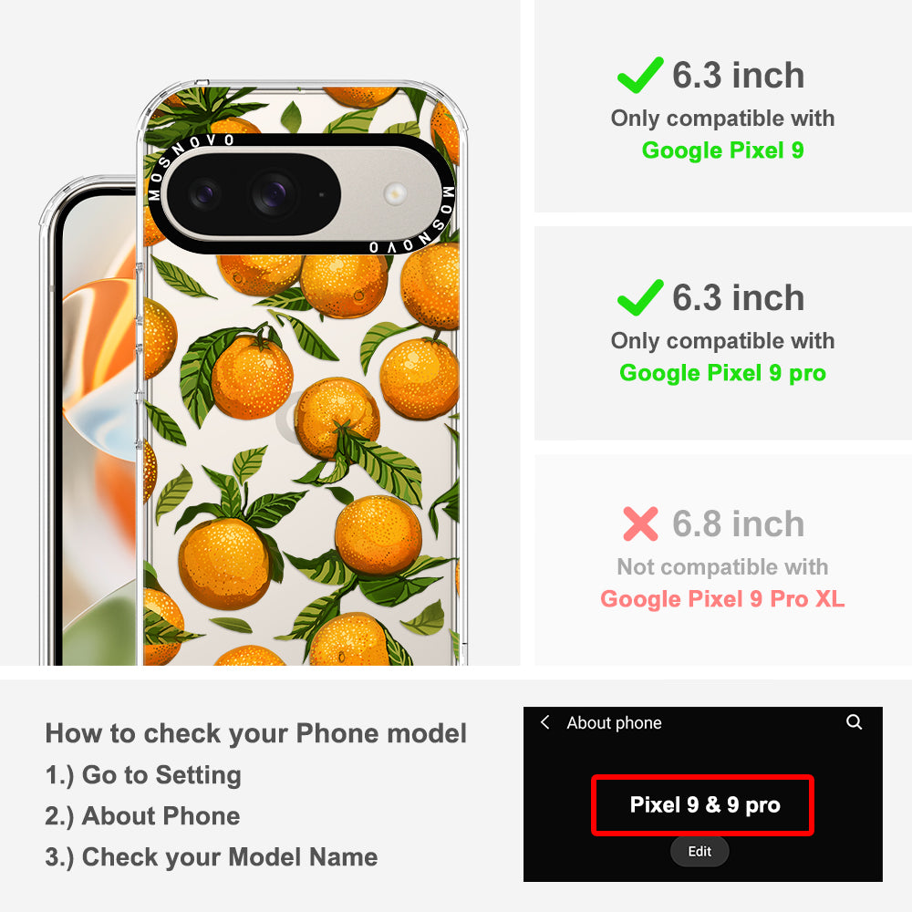 Tangerine Phone Case - Google Pixel 9 Case