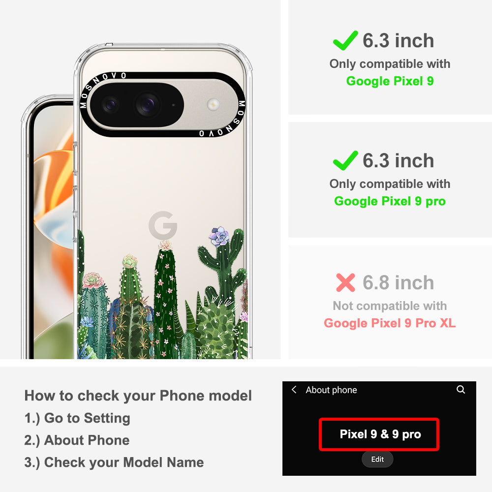 Succulents Garden Phone Case - Google Pixel 9 Pro Case
