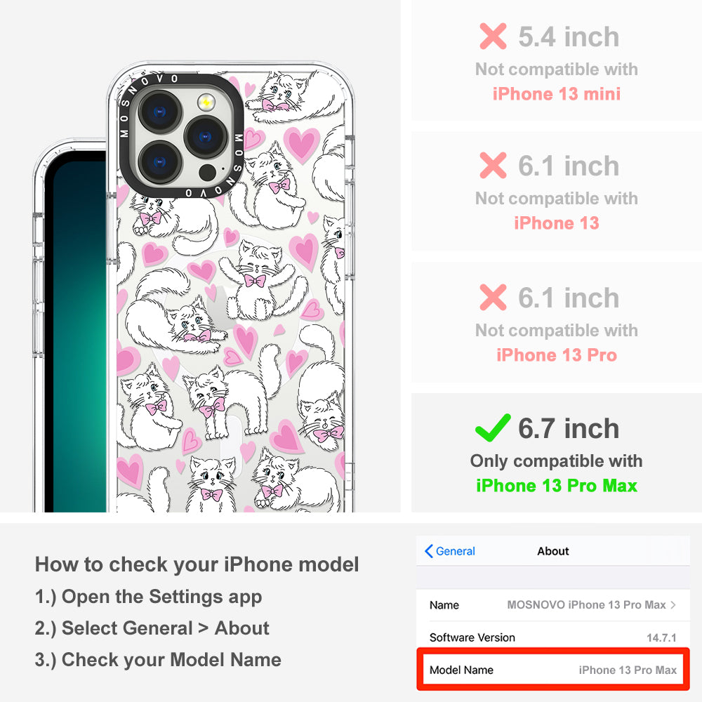 Kitties Phone Case - iPhone 13 Pro Max Case