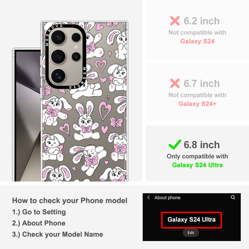 Bunnies Phone Case - Samsung Galaxy S24 Ultra Case