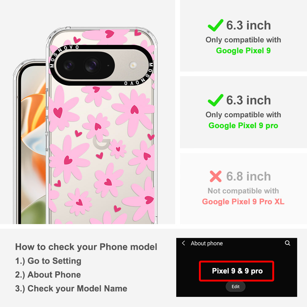 Love in Bloom Phone Case - Google Pixel 9 Case