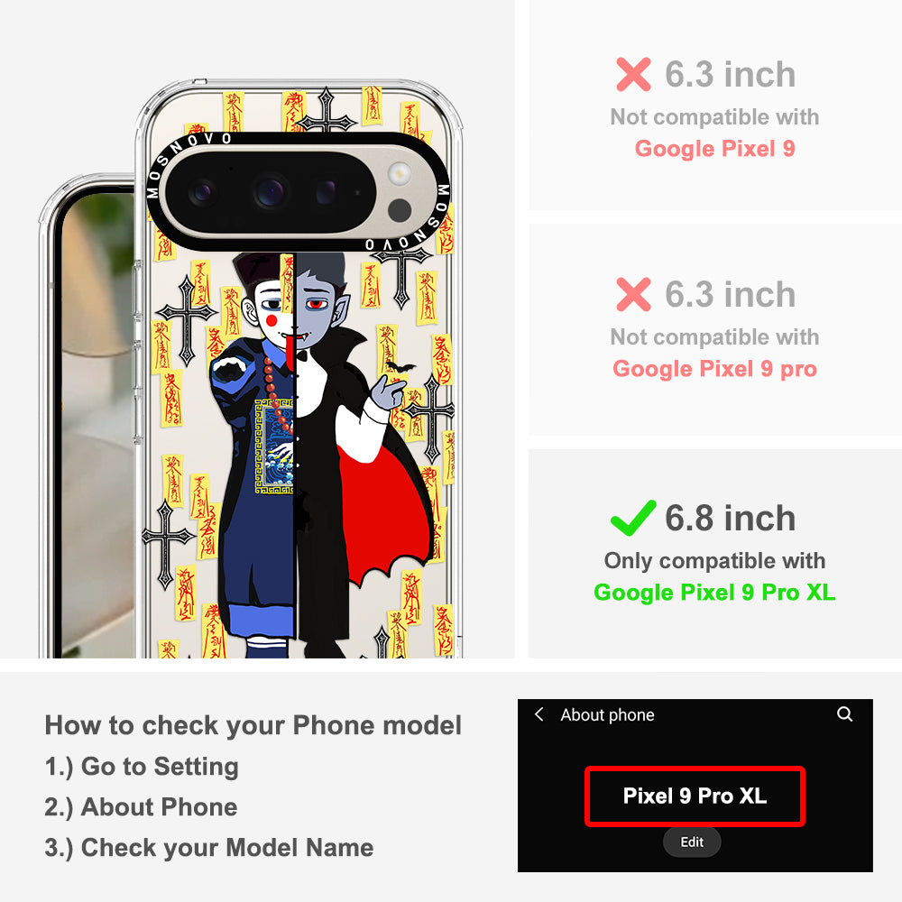 Vampire Vs Jiangshi Phone Case - Google Pixel 9 Pro XL Case