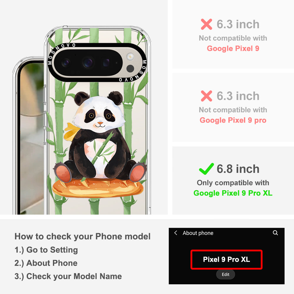 Bambo Panda Phone Case - Google Pixel 9 Pro XL Case