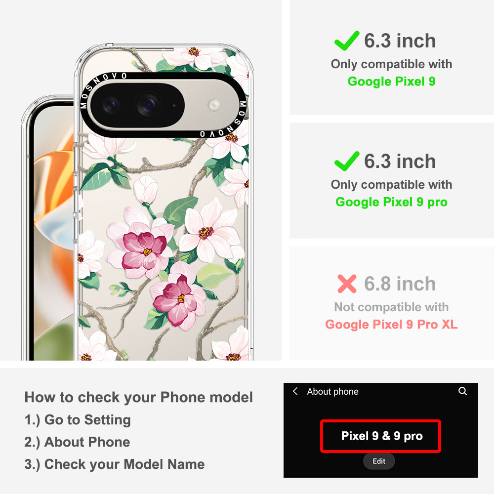 Magnolia Phone Case - Google Pixel 9 Pro Case