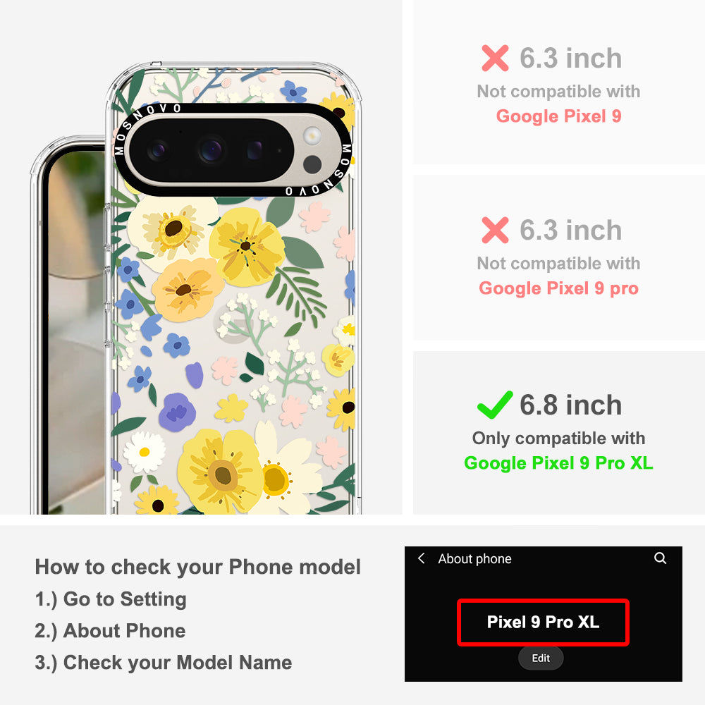 Spring Flower Phone Case - Google Pixel 9 Pro XL Case