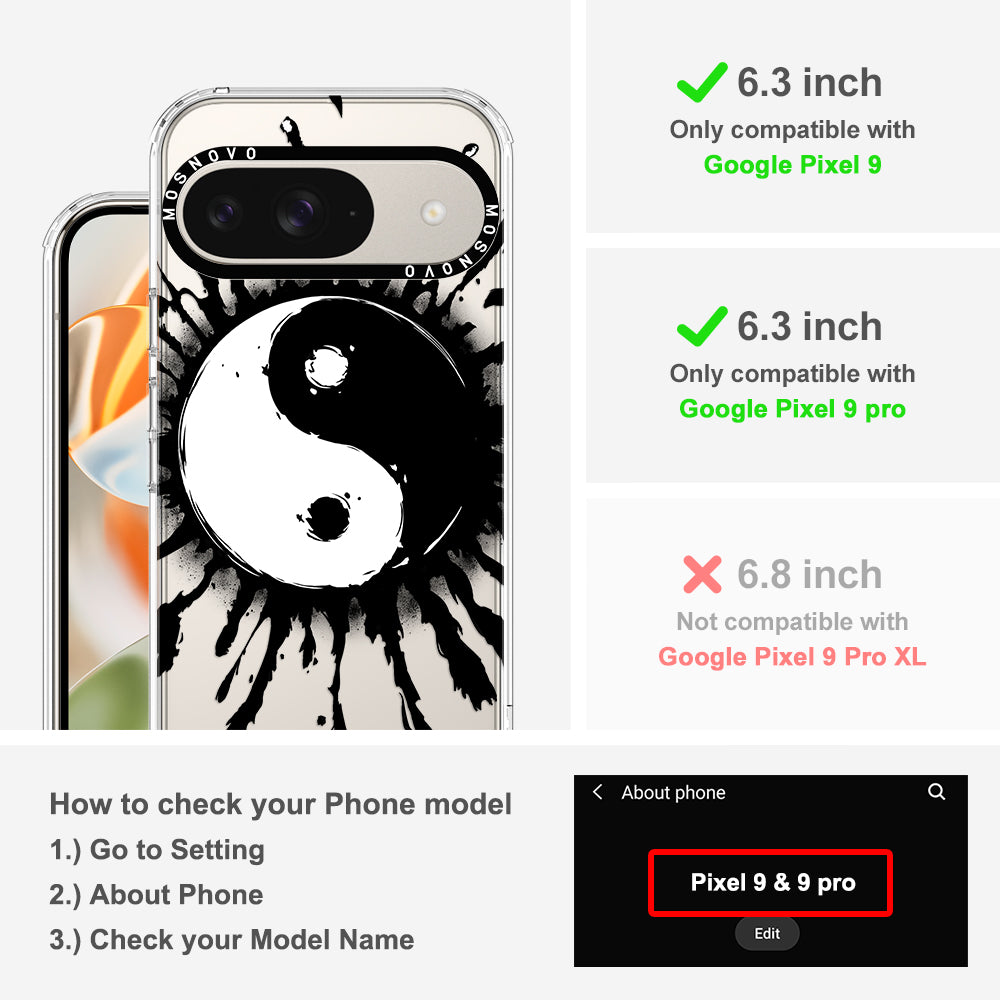 Ying Yang Phone Case - Google Pixel 9 Case