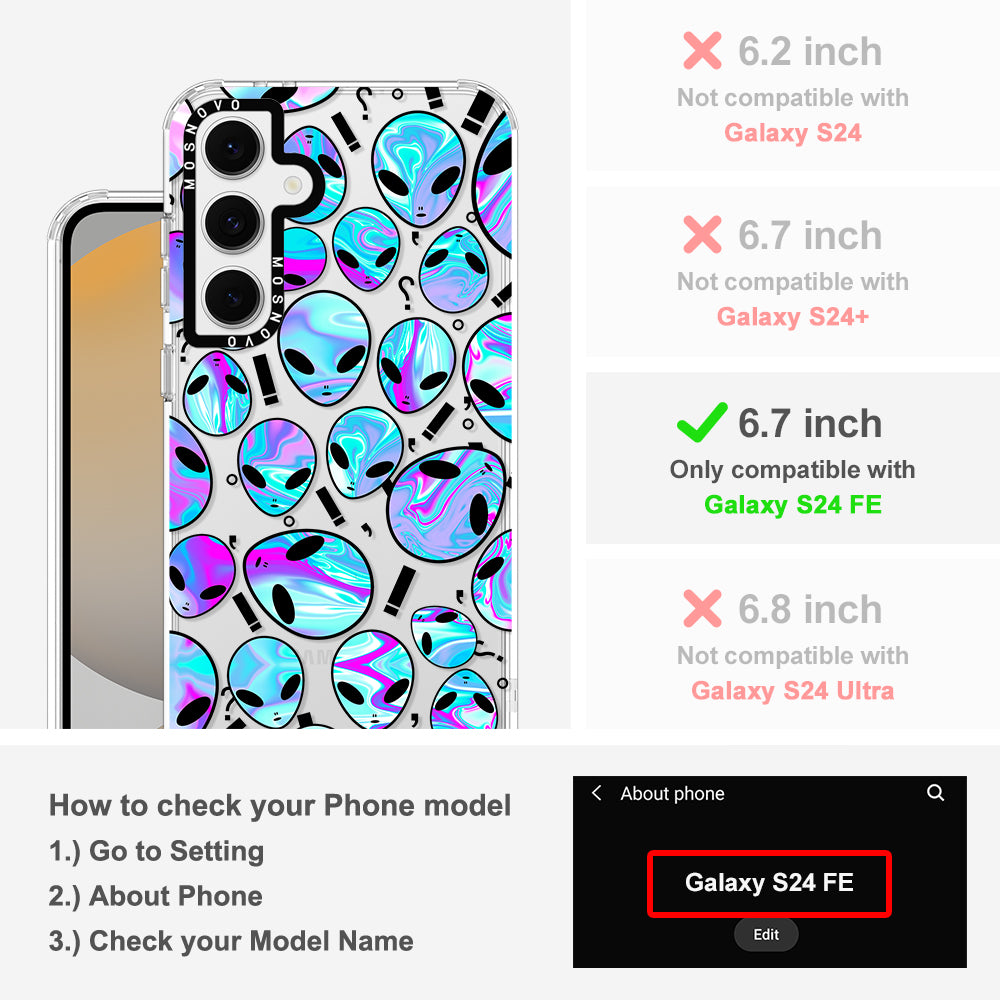 Alien Phone Case - Samsung Galaxy S24 FE Case - MOSNOVO