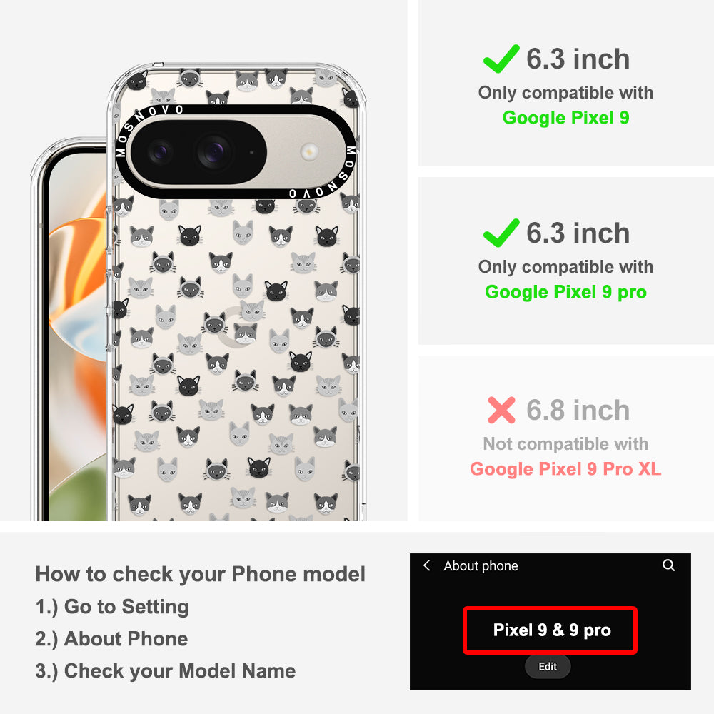 Cats Phone Case - Google Pixel 9 Case