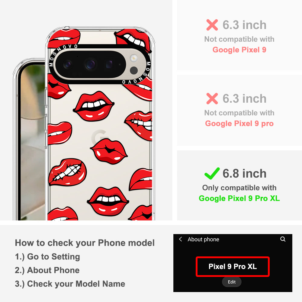 Hot Lips Phone Case - Google Pixel 9 Pro XL Case