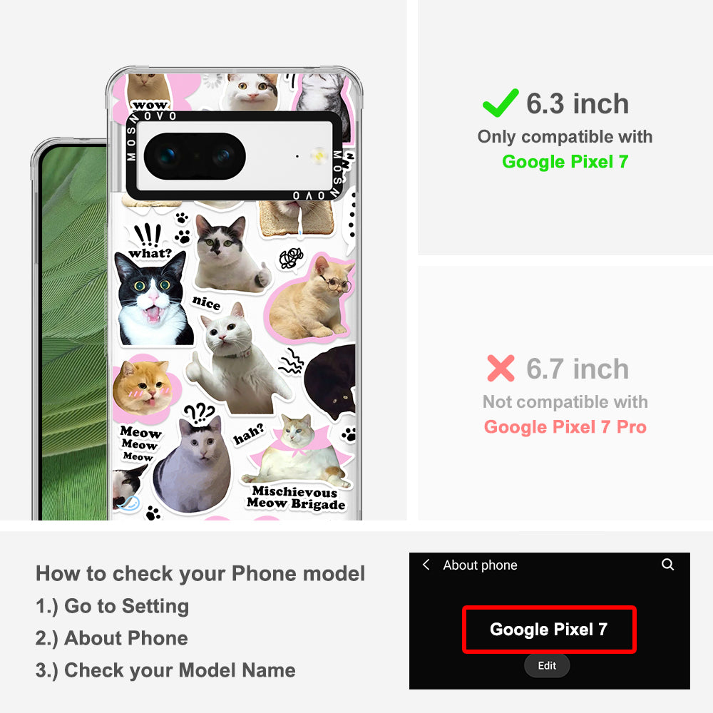 The Cat Brigade Phone Case - Google Pixel 7 Case