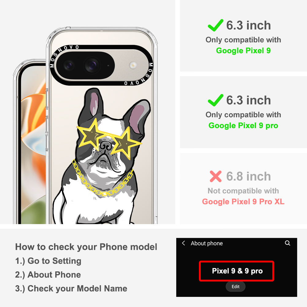 Cool French Bulldog Phone Case - Google Pixel 9 Pro Case