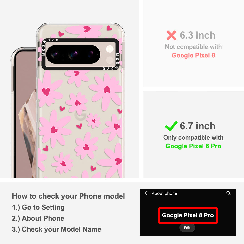 Love in Bloom Phone Case - Google Pixel 8 Pro Case