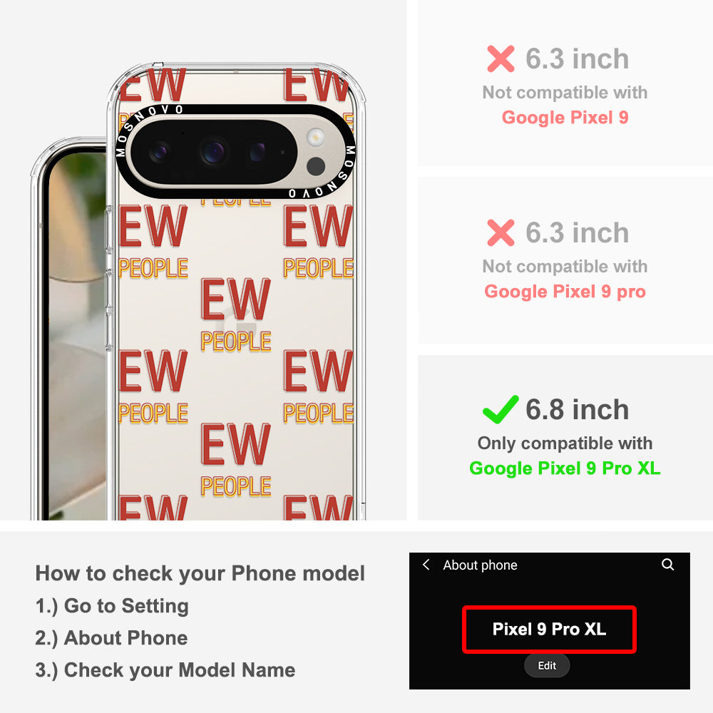 EW People Phone Case - Google Pixel 9 Pro XL Case