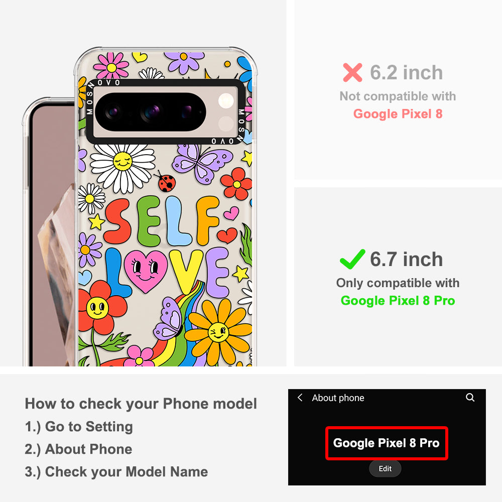 Self-love Phone Case - Google Pixel 8 Pro Case