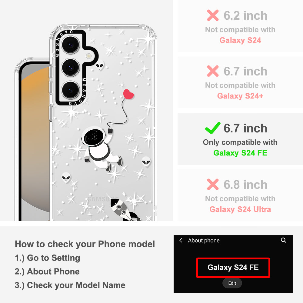 Outer Space Phone Case - Samsung Galaxy S24 FE Case - MOSNOVO