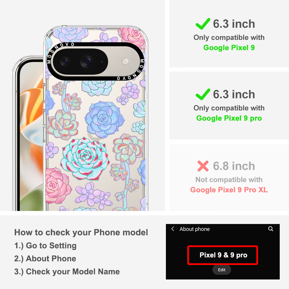 Succulents Phone Case - Google Pixel 9 Case