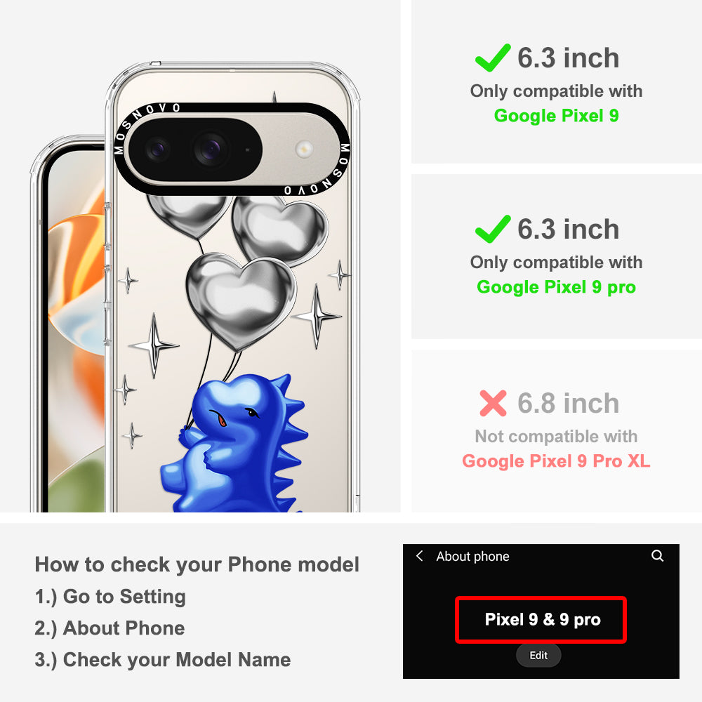 Balloonasaurus Phone Case - Google Pixel 9 Case