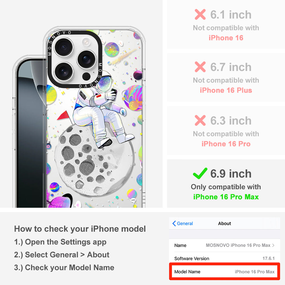Astronaut 2020 Phone Case - iPhone 16 Pro Max Case - MOSNOVO