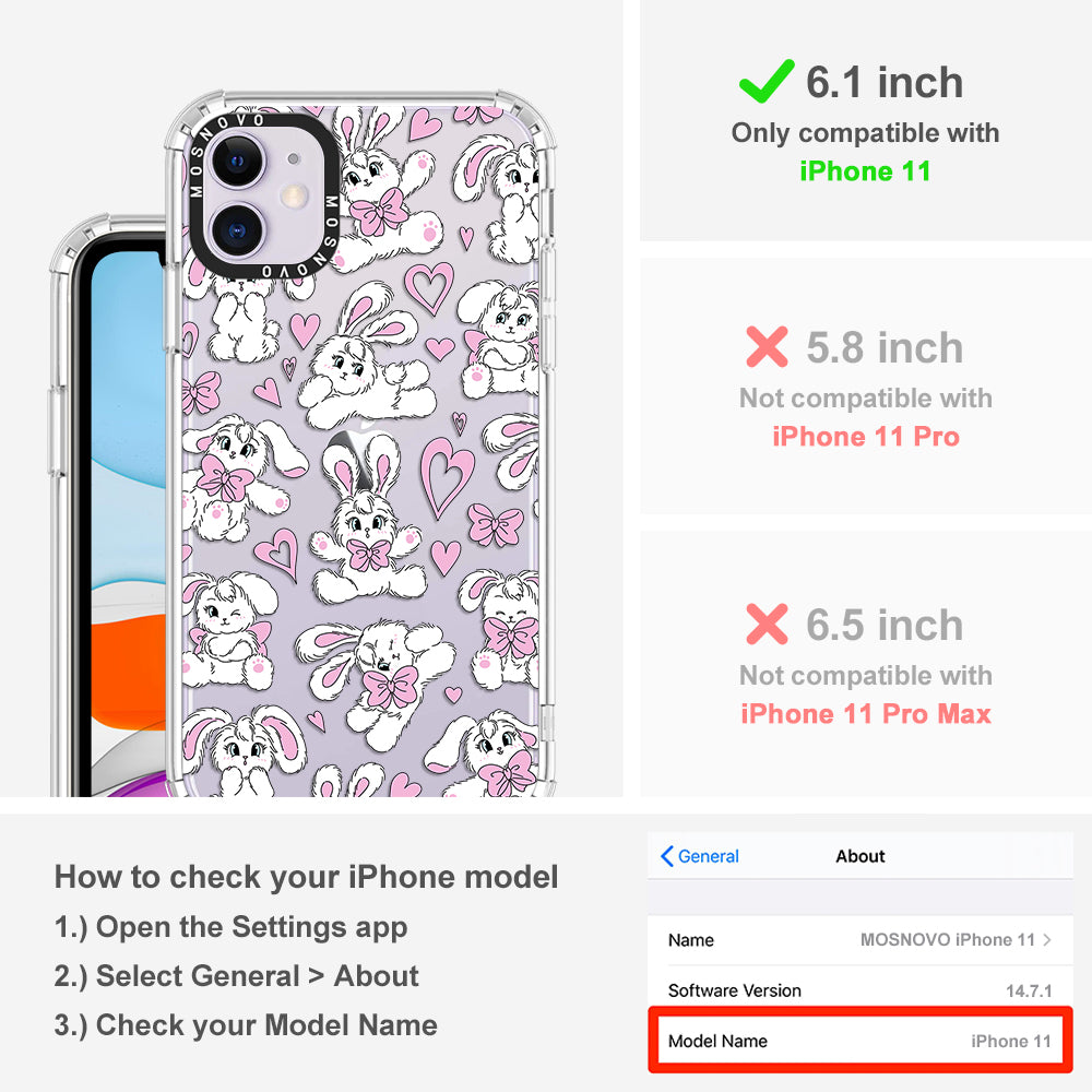 Bunnies Phone Case - iPhone 11 Case