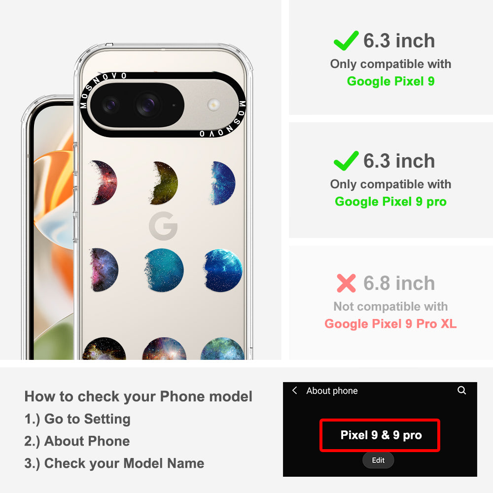 Moon Phase Phone Case - Google Pixel 9 Case