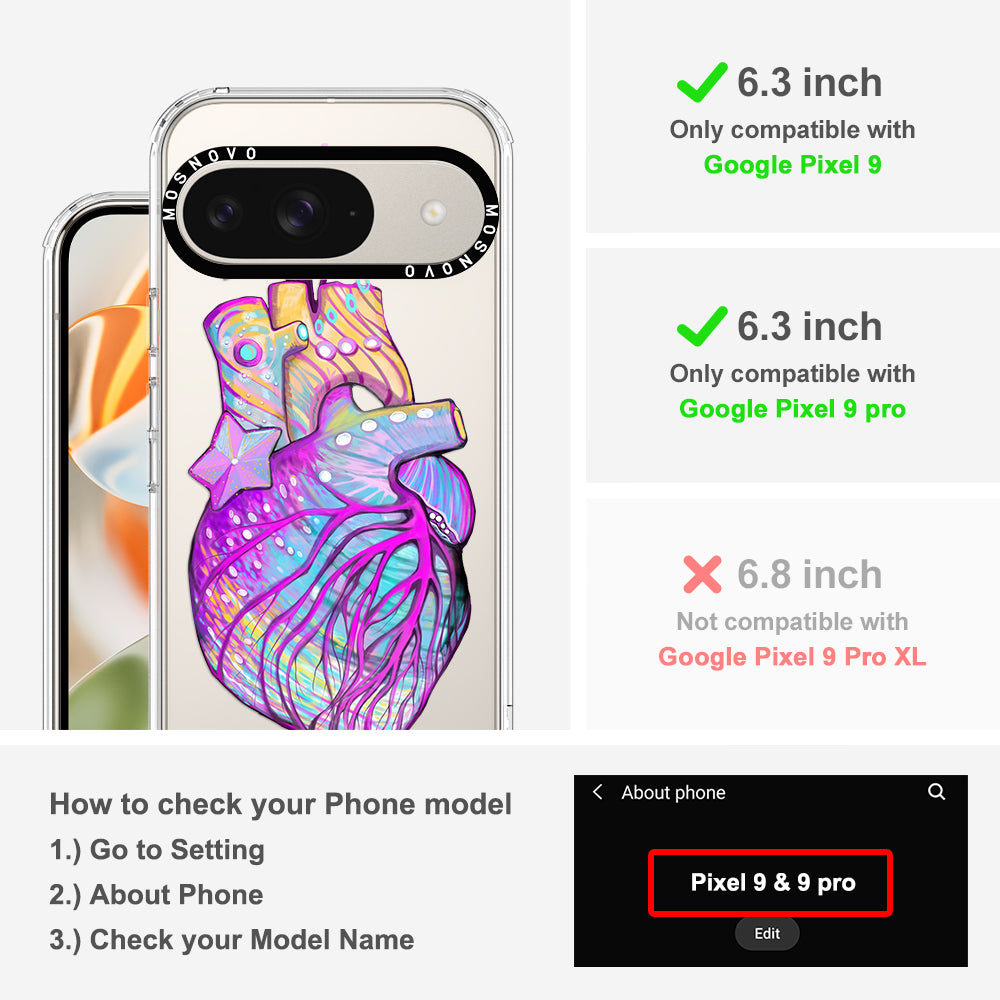 Art of Heart Phone Case - Google Pixel 9 Pro Case