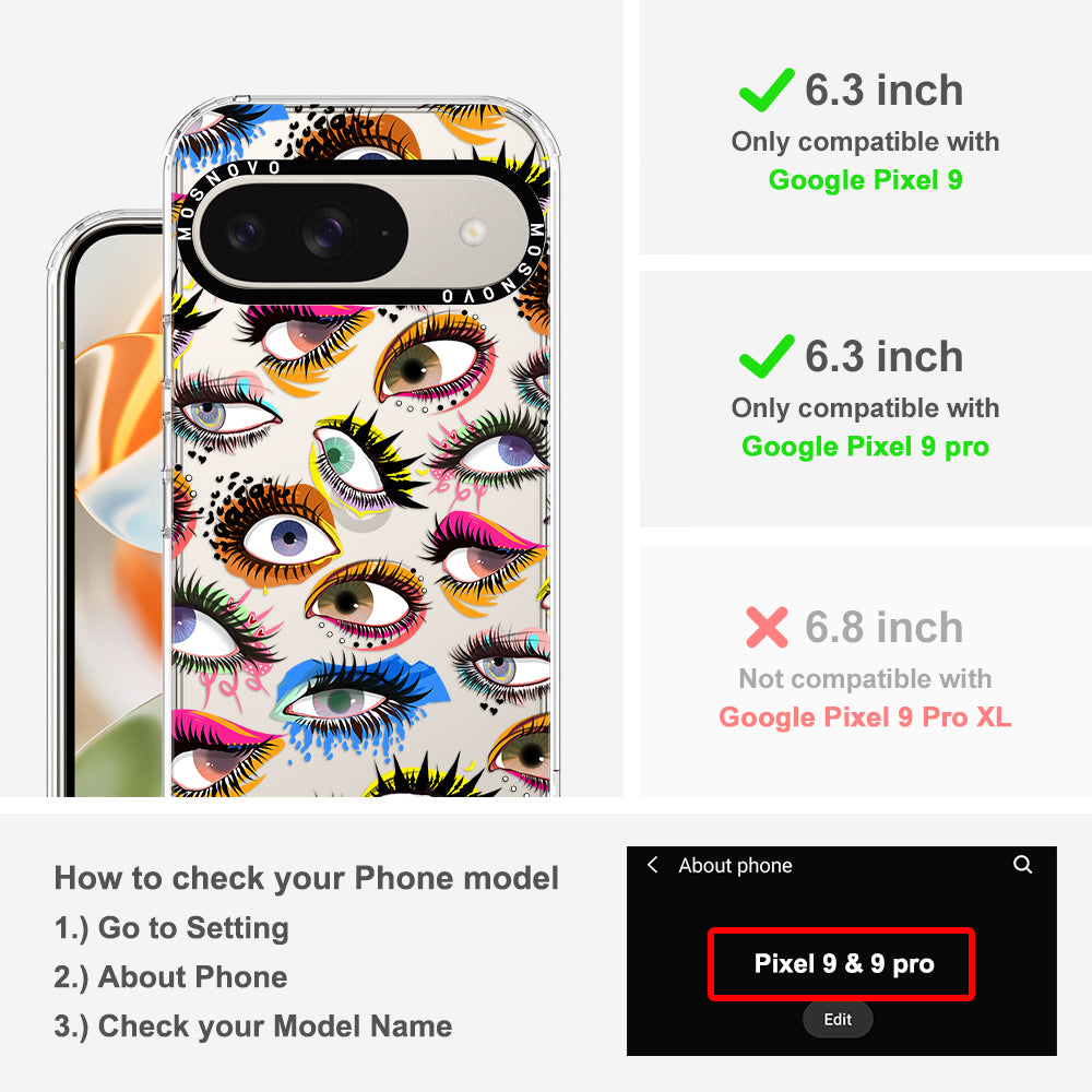 Art of Eyes Phone Case - Google Pixel 9 Case