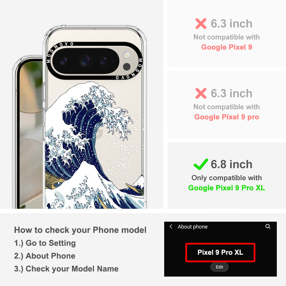 Great Wave Phone Case - Google Pixel 9 Pro XL Case