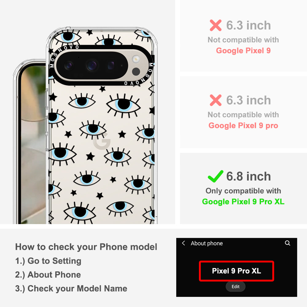 Hippie Eye Phone Case - Google Pixel 9 Pro XL Case