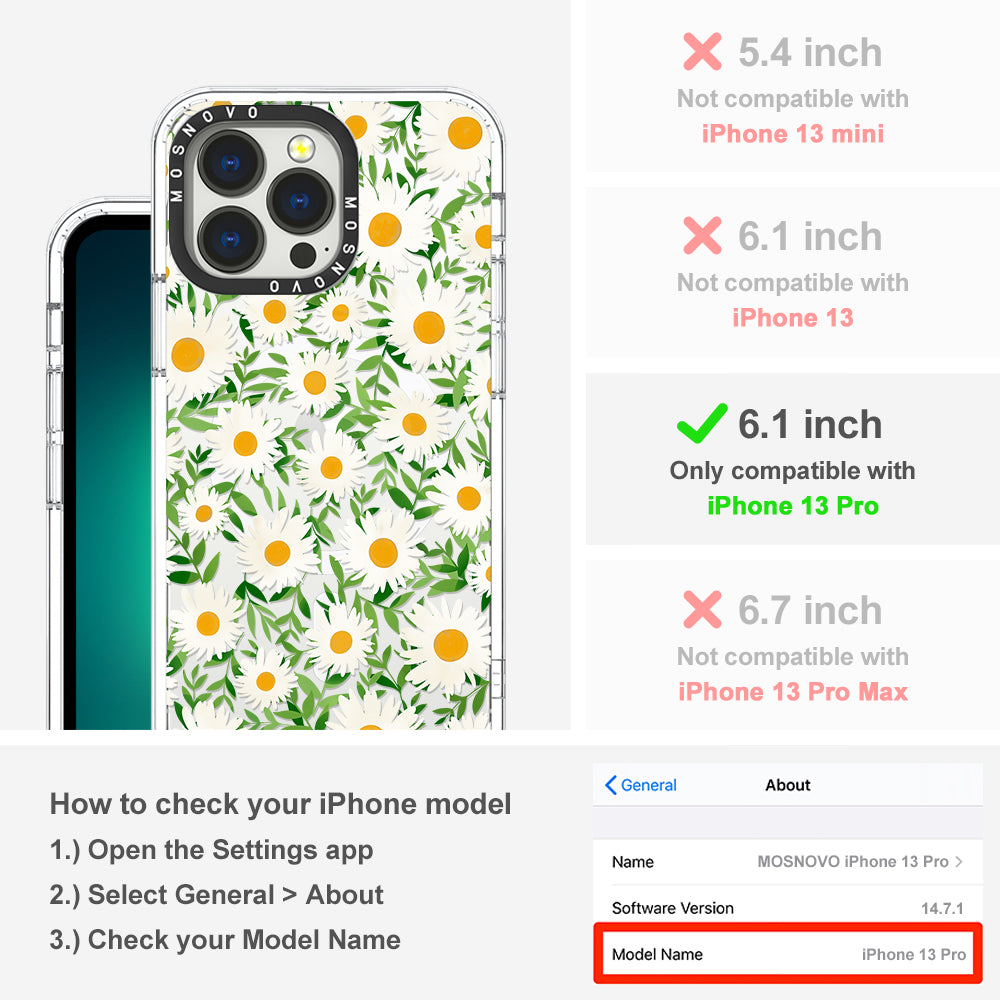 Daisies Phone Case - iPhone 13 Pro Case