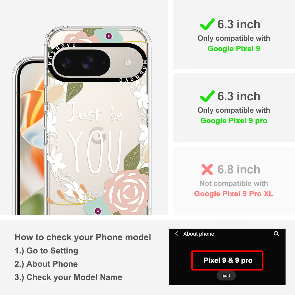 Just Be You Phone Case -Google Pixel 9 Pro Case