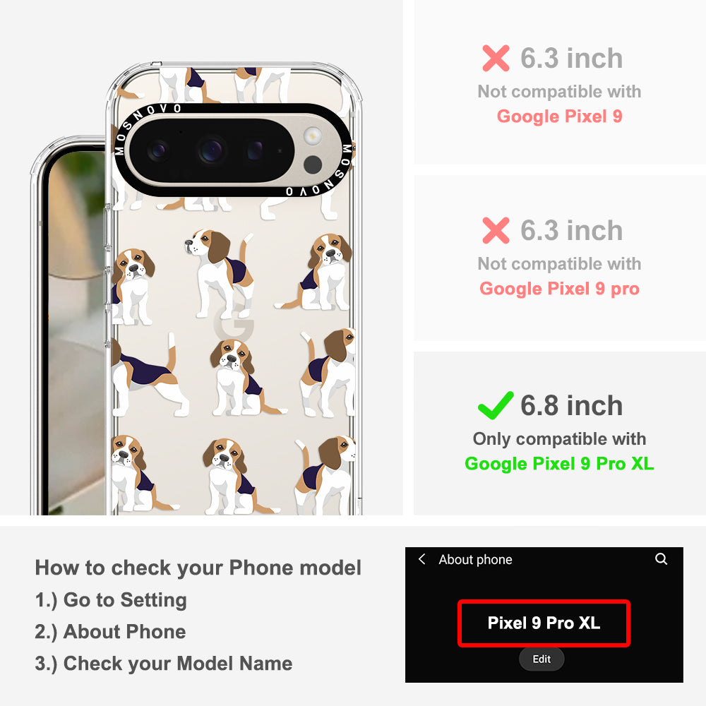 Beagle Phone Case - Google Pixel 9 Pro XL Case