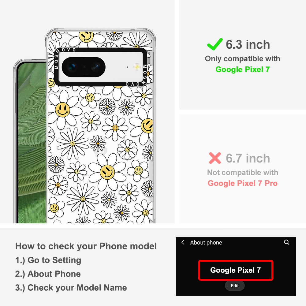 Happy Daisy Blooms Phone Case - Google Pixel 7 Case