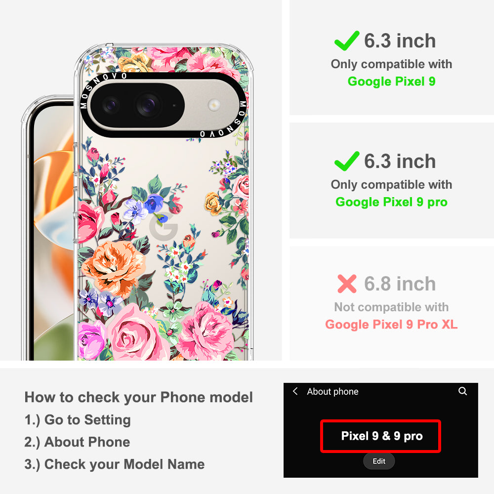 Flower Garden Phone Case - Google Pixel 9 Case