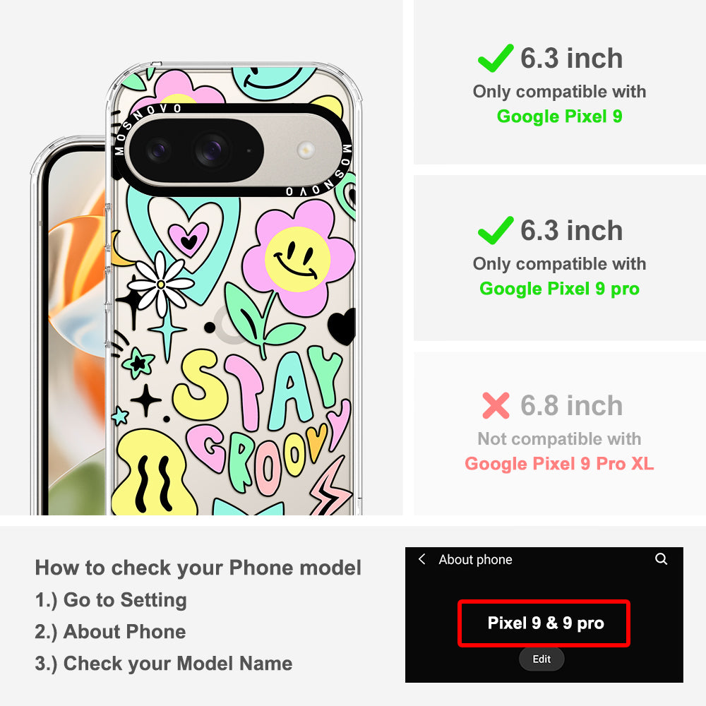 Stay Groovy Phone Case - Google Pixel 9 Case