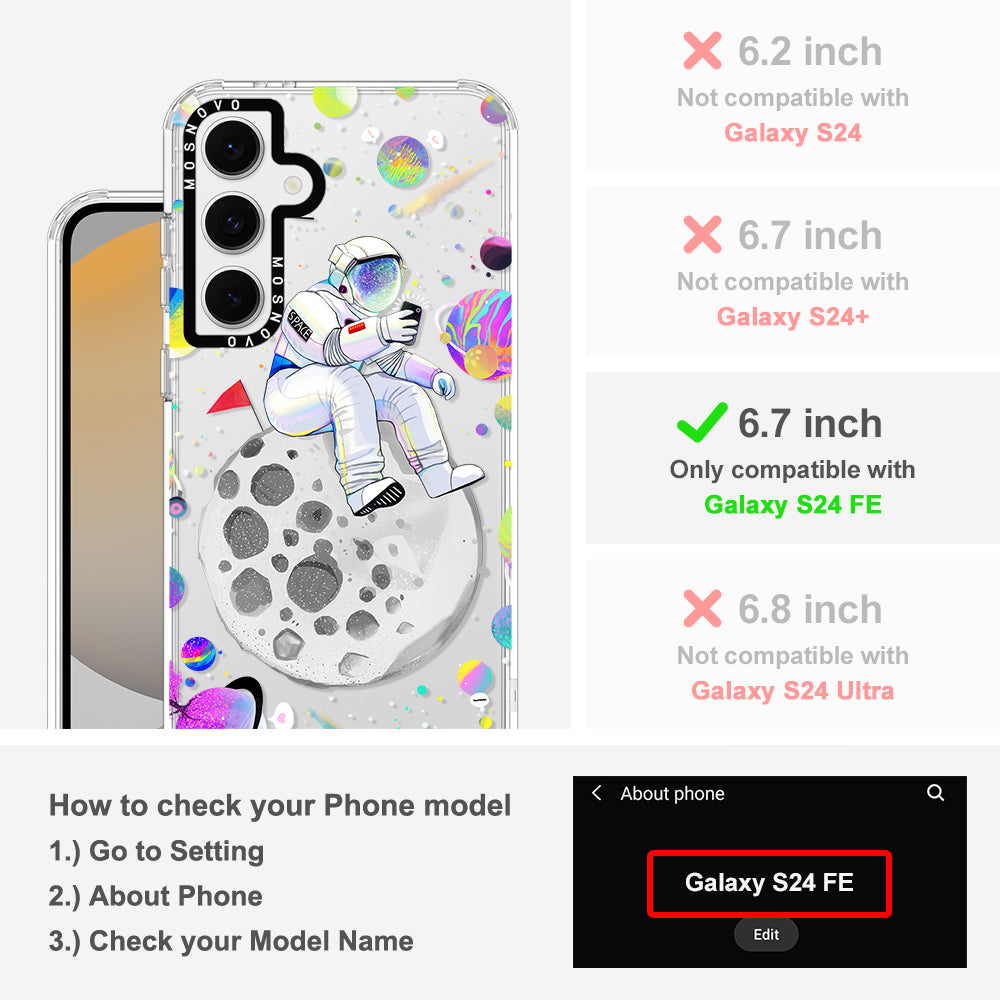 Astronaut 2020 Phone Case - Samsung Galaxy S24 FE Case - MOSNOVO
