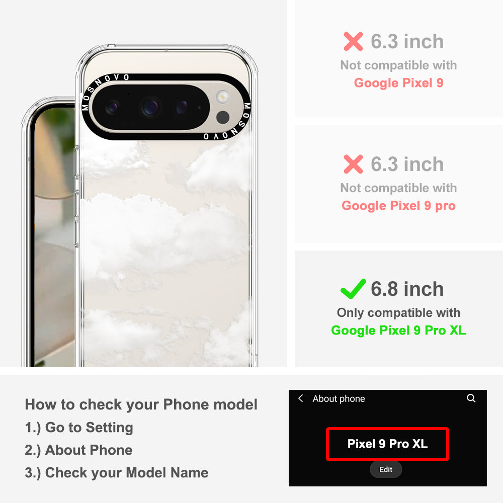 Cloud Phone Case - Google Pixel 9 Pro XL Case