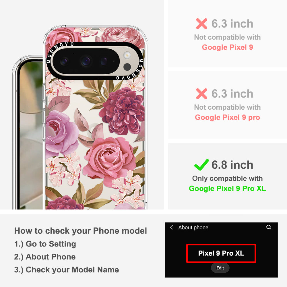 Blossom Flower Floral Phone Case - Google Pixel 9 Pro XL Case