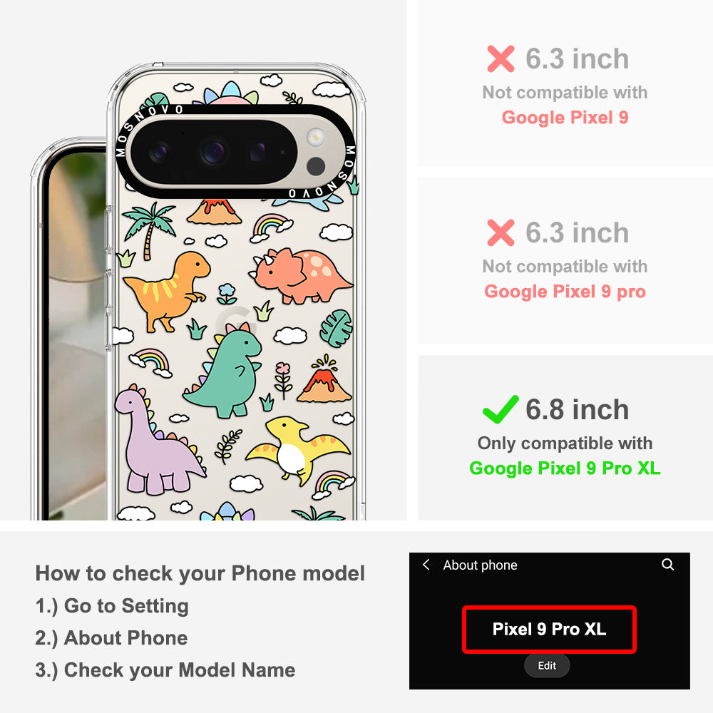 Dinosaur Land Phone Case - Google Pixel 9 Pro XL Case