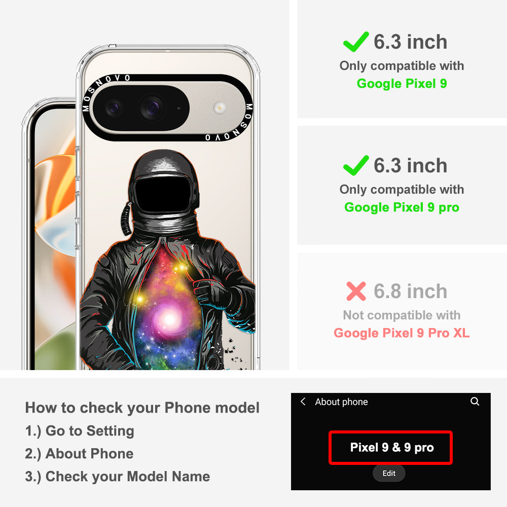 Mystery Astronaut Phone Case - Google Pixel 9 Case